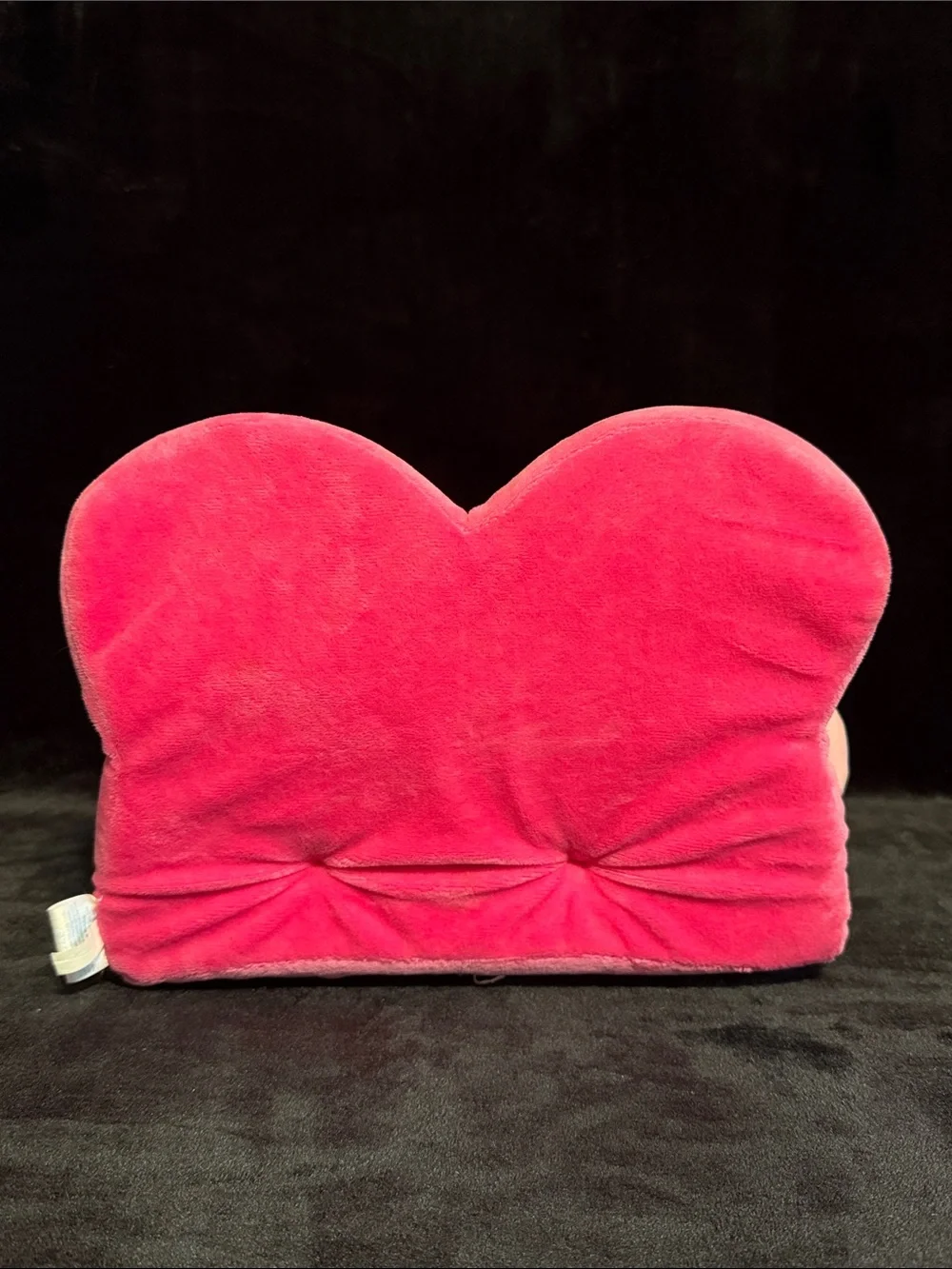 Build-A-Bear Pink Heart Plush Foldable Bed Chair Can be used for 18” Dolls